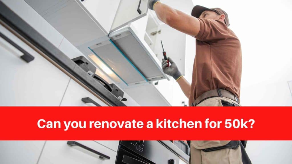 Can you renovate a kitchen for 50k