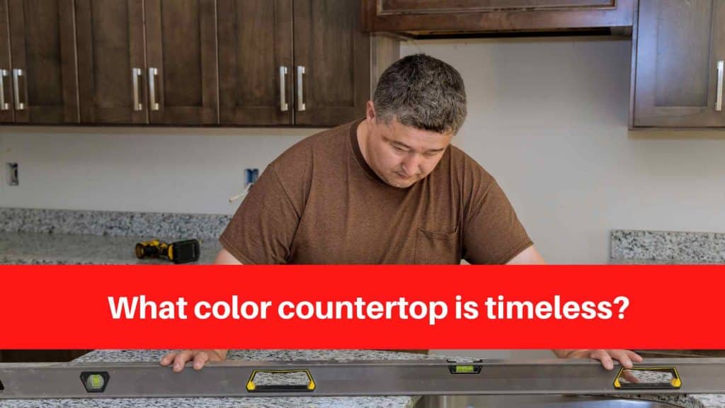 What color countertop is timeless
